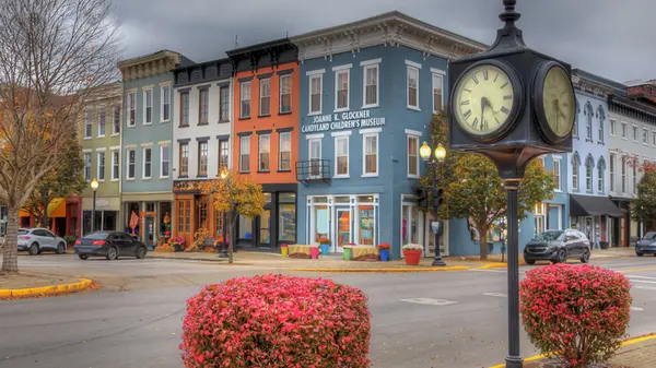 Downtown Portsmouth, Ohio streetscape